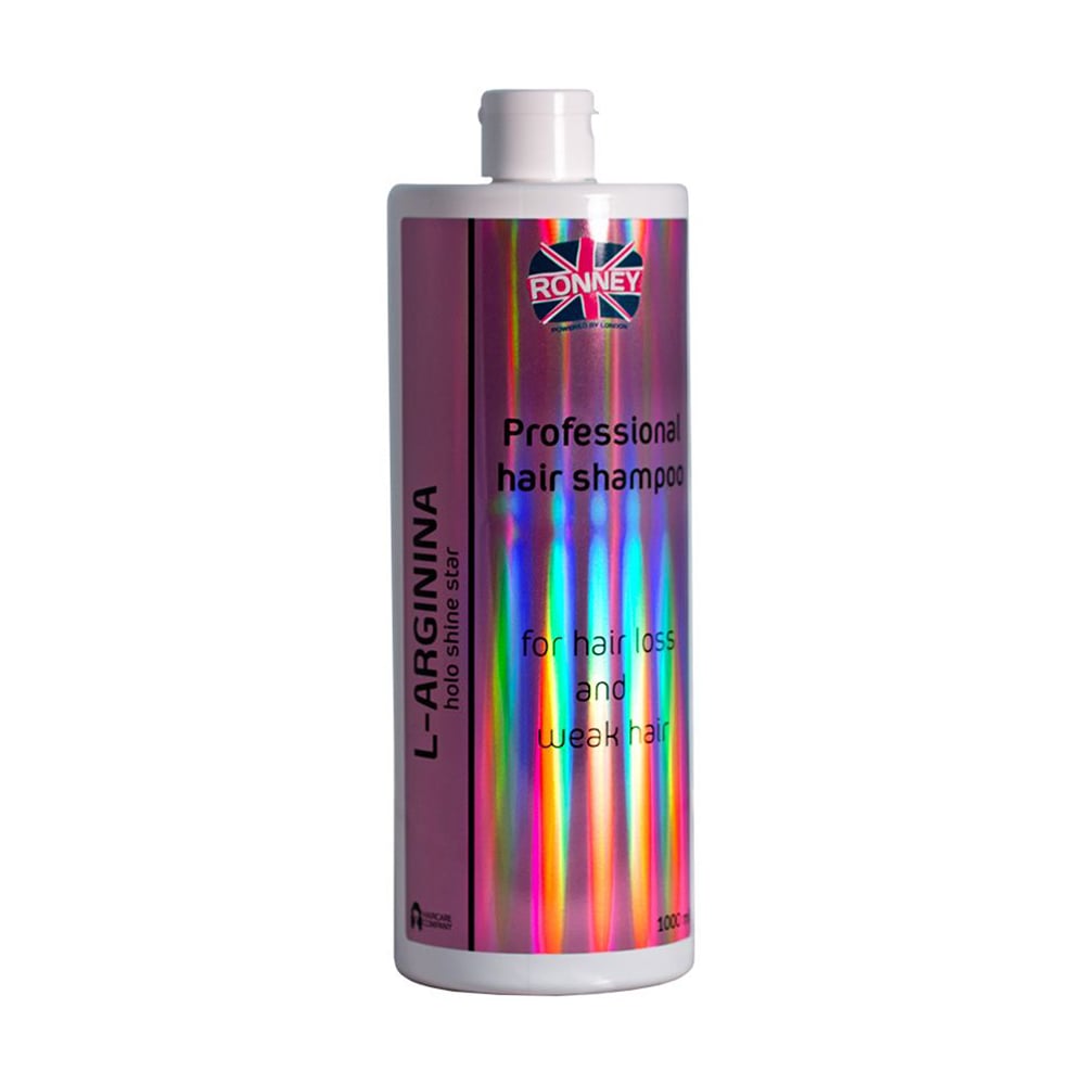 Шампунь Ronney HoLo Shine Star L-Arginina Shampoo для ослабленого волосся, проти випадіння, 1 л